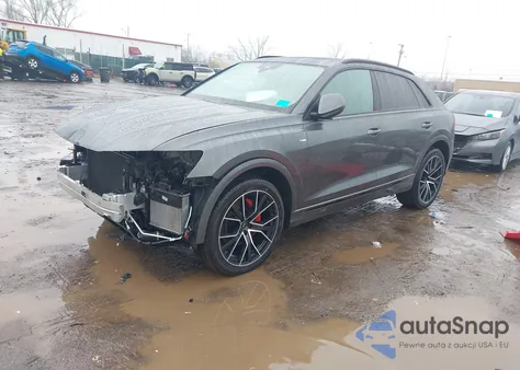 2021 Audi Q8 Premium Plus 55 Tfsi Quattro Tiptronic из США, поврежденный, VIN WA1EVAF19MD007860